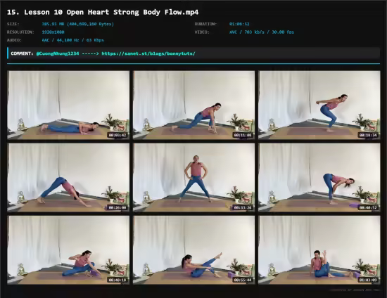 Vinyasa Flow Yoga; Getting Grounded, Centered and Balanced