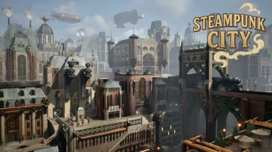 FAB - Stylized Steampunk City (5.2 – 5.7)