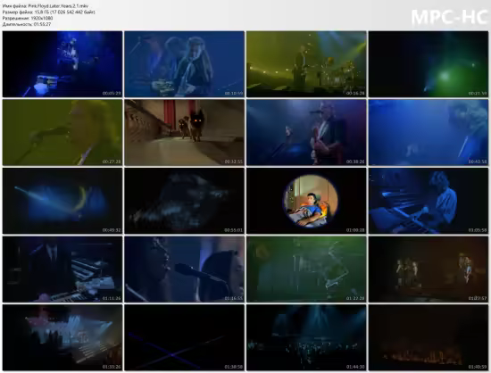Pink Floyd - The Later Years 1987-2019[Deluxe Multimedia Box] (2019) 6xBDRip 1080p