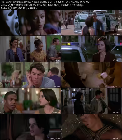 Scream 2 1997 1080p BluRay DDP 5.1 10bit H265-iVy