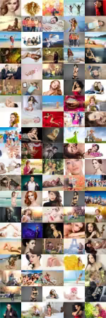 People, men, women, children, stock photo set vol 7