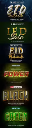 Psd text effect set vol 273