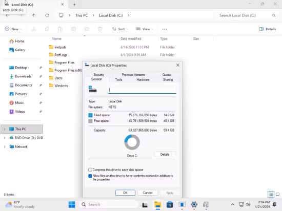 tiny11 Core 25H2 Build 26200.8246 Multilingual Preactivated