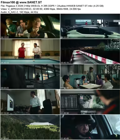 Pegasus 3 2026 2160p WEB-DL H265 DDP5.1 2Audios-HHWEB