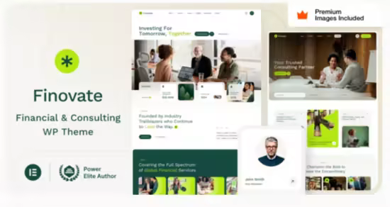 Themeforest - Finovate v25 – Financial Advisors &amp; Business Consulting WordPress Theme 57426716