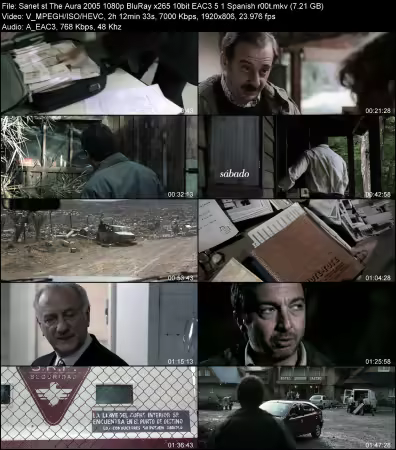 The Aura 2005 1080p BluRay x265 10bit EAC3 5.1 Spanish r00t