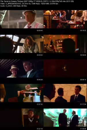 Oceans Thirteen 2007 1080p YT WEB-DL DDP 5.1 H264-PiRaTeS