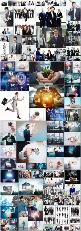 Bundle business people stock photo vol 1