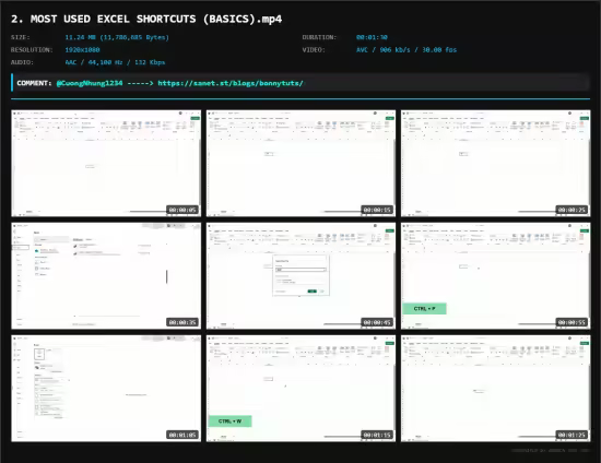Excel Keyboard Shortcuts Mastery: Work Faster &amp; Save Time
