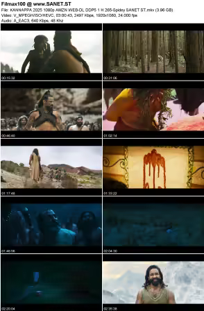 KANNAPPA 2025 1080p AMZN WEB-DL DDP5.1 H265-Spidey