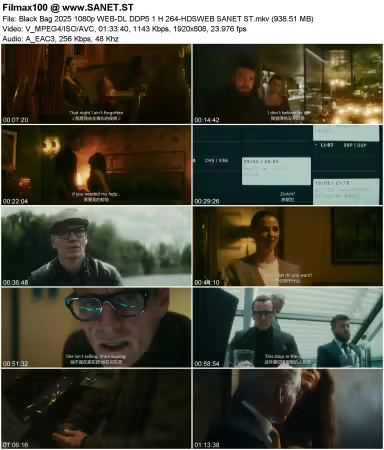 Black Bag 2025 1080p WEB-DL DDP5.1 H264-HDSWEB