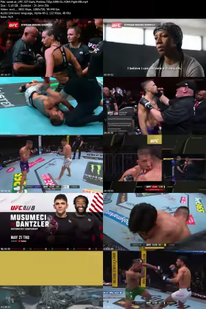UFC 327 Early Prelims 720p WEB-DL H264 Fight-BB