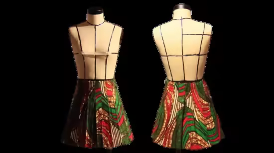 How to Draft, Layout, Cut, and Sew a Pleated Skirt