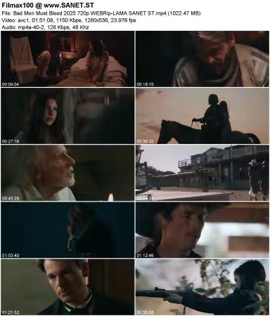 Bad Men Must Bleed 2025 720p WEBRip-LAMA