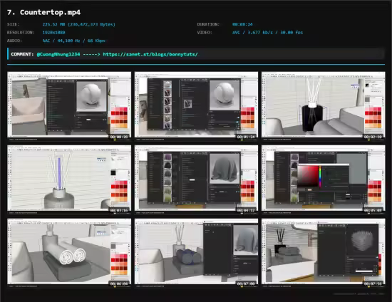 Professional V-ray For Sketchup Mini Bathroom Training 03