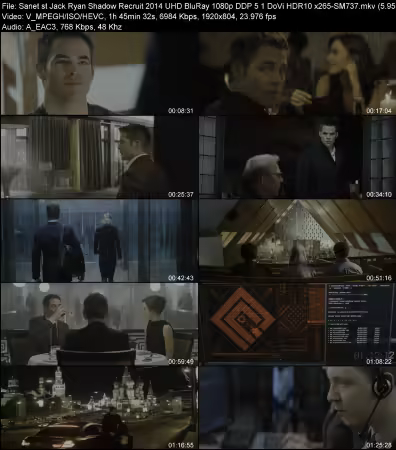 Jack Ryan Shadow Recruit 2014 UHD BluRay 1080p DDP 5.1 DoVi HDR10 x265-SM737
