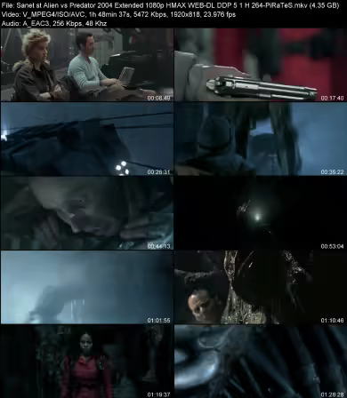 Alien vs Predator 2004 Extended 1080p HMAX WEB-DL DDP 5.1 H264-PiRaTeS
