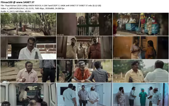 Thaai Kizhavi 2026 1080p AMZN WEB DL H 264 Tamil DDP 5.1 640K JeRi