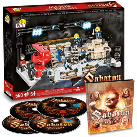 Sabaton - The Great Show / 20th Anniversary Show: Live At Wacken (2021) 2xBlu-ray