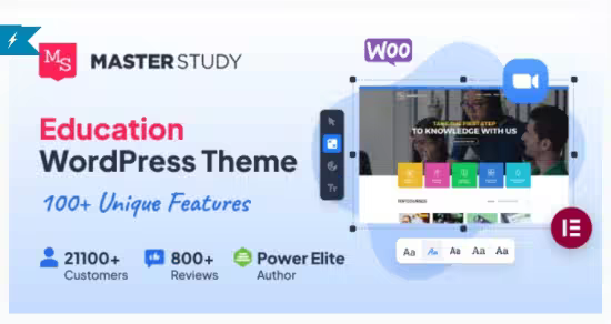 Themeforest - Masterstudy v4.8.142 - Education WordPress Theme 12170274
