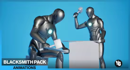 FAB - 37 Blacksmith NPC Mocap Animations (4.26 – 4.27 and 5.0 – 5.7)