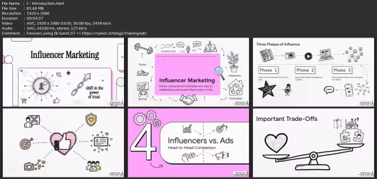 Influencer Marketing Masterclass : Strategy &amp; Growth