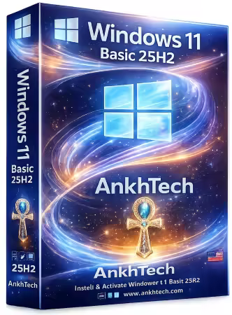Windows 11 Basic 25H2 Build 26200.7922 Preactivated AnkhTech