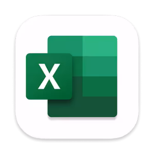 Microsoft Excel LTSC Standard 2024 for Mac 16.108.3 VL