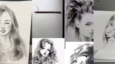 Master Hair Sketching &amp; Character Illustration