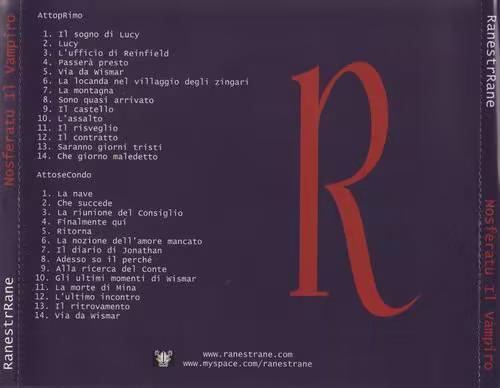 RanestRane - Nosferatu Il Vampiro (2009) CD Rip