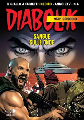 Diabolik N.950 - Sangue sulle onde (Astorina Aprile 2026)