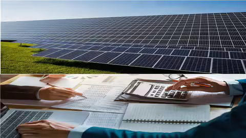 Financial Modeling Of 1Mw Solar Captive Power Plant In Excel