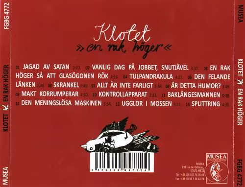 Klotet - En Rak Höger (2008)