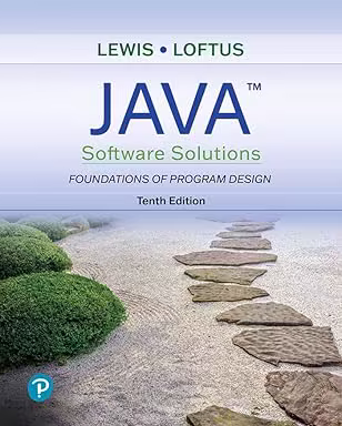 Java Software Solutions, Foundations of Program Design, 10th Edition (True PDF, EPUB)
