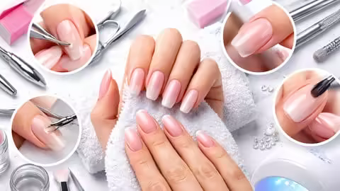 2–4 Week Retention System: Gel Manicure &amp; Acrylic Nail Prep