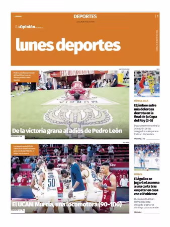 Lunes Deportes - 25 mayo 2026