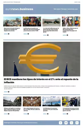 Euronews Business (Spanish) Compiled Edition - 2 mayo 2026