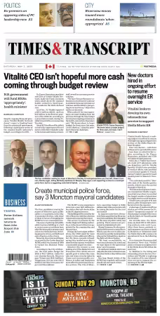 Times &amp; Transcript - 2 May 2026