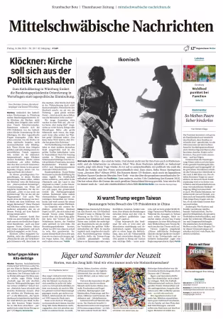 Mittelschwaebische Nachrichten - 15 Mai 2026