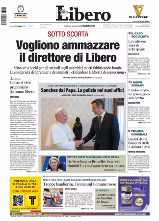 Libero - 28 maggio 2026