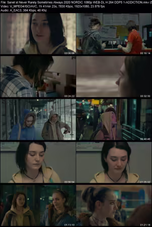 Never Rarely Sometimes Always 2020 NORDiC 1080p WEB-DL H264 DDP 5.1-ADDICTION