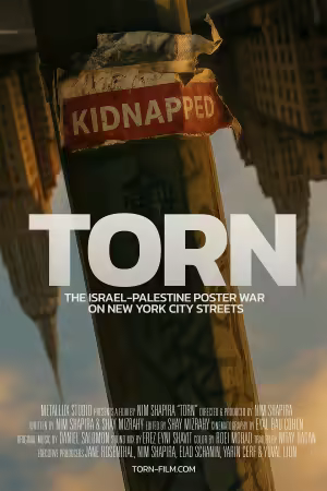 Torn The Israel-Palestine Poster War On NYC Streets 2024 1080P WEB H264-GRASHOPR
