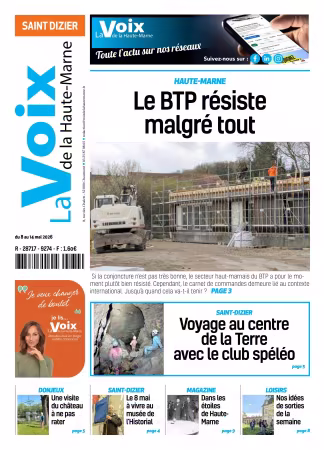La Voix de la HauteMarne edition SaintDizier - 8 mai 2026