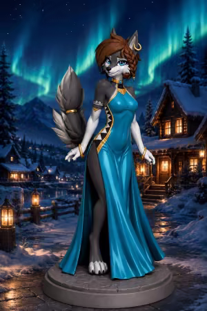 Tala Aurora Winter Elegance – 3D Print Model