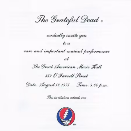 Grateful Dead - One From The Vault (1991)