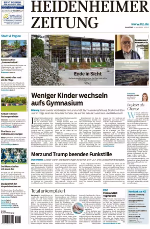 Heidenheimer Zeitung - 16 Mai 2026