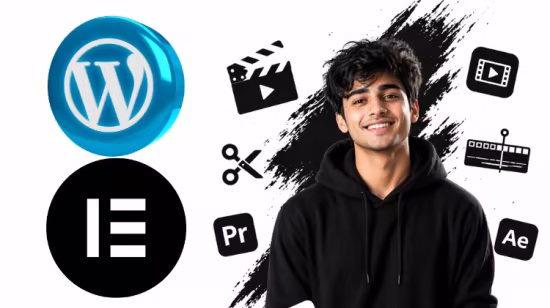 Video Editor Portfolio Website Design using WordPress 2026