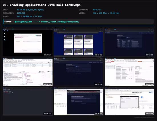Web Application Analysis with Kali Linux