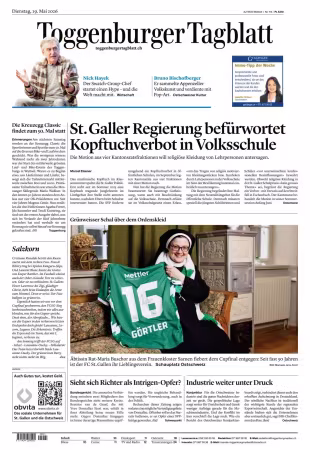 Toggenburger Tagblatt - 19 Mai 2026