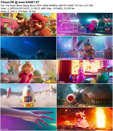 The Super Mario Galaxy Movie 2026 1080p WEBRip x265-DH